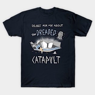 Funny Windsurfing Catapult Drawing T-Shirt